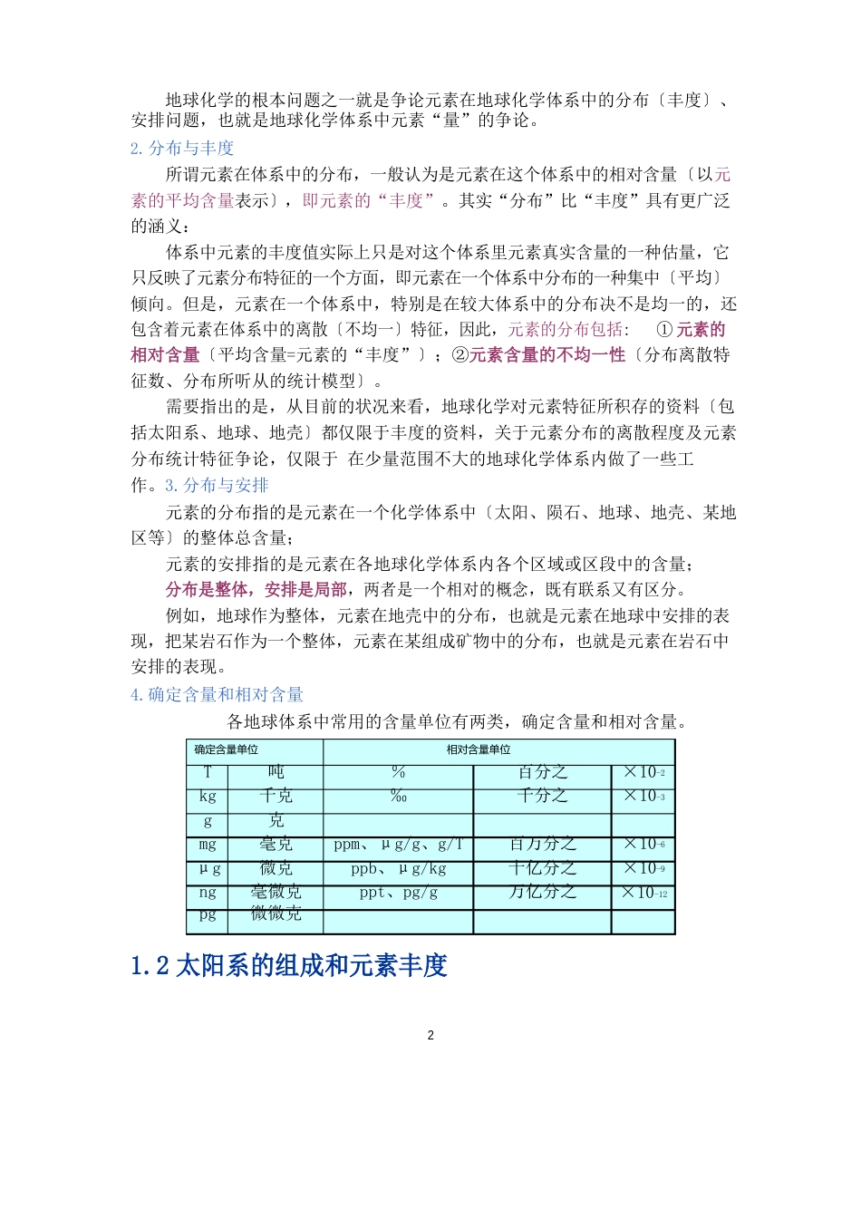 1太阳系和地球系统元素的丰度详解_第2页