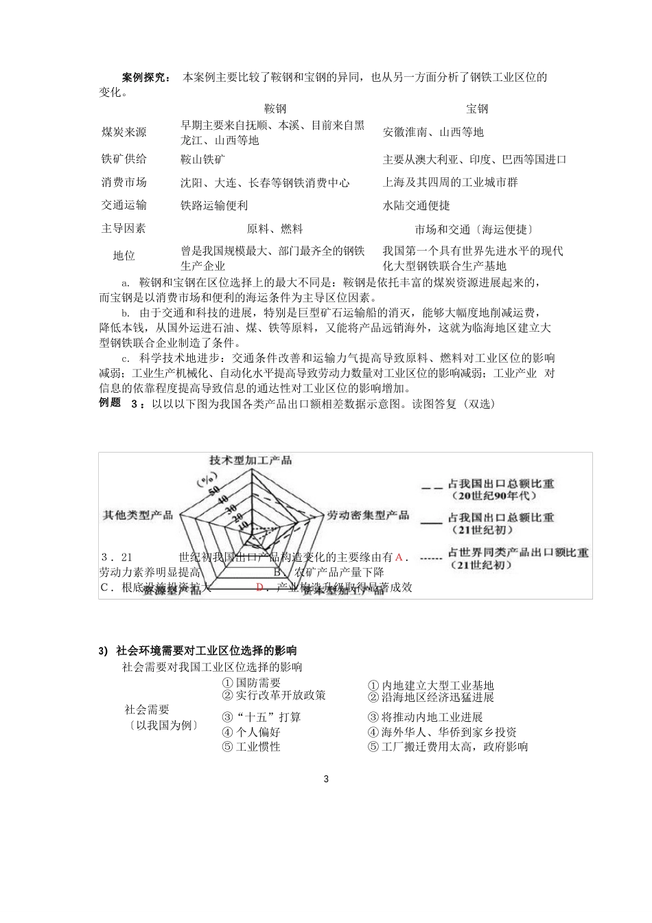 工业区位知识点_第3页