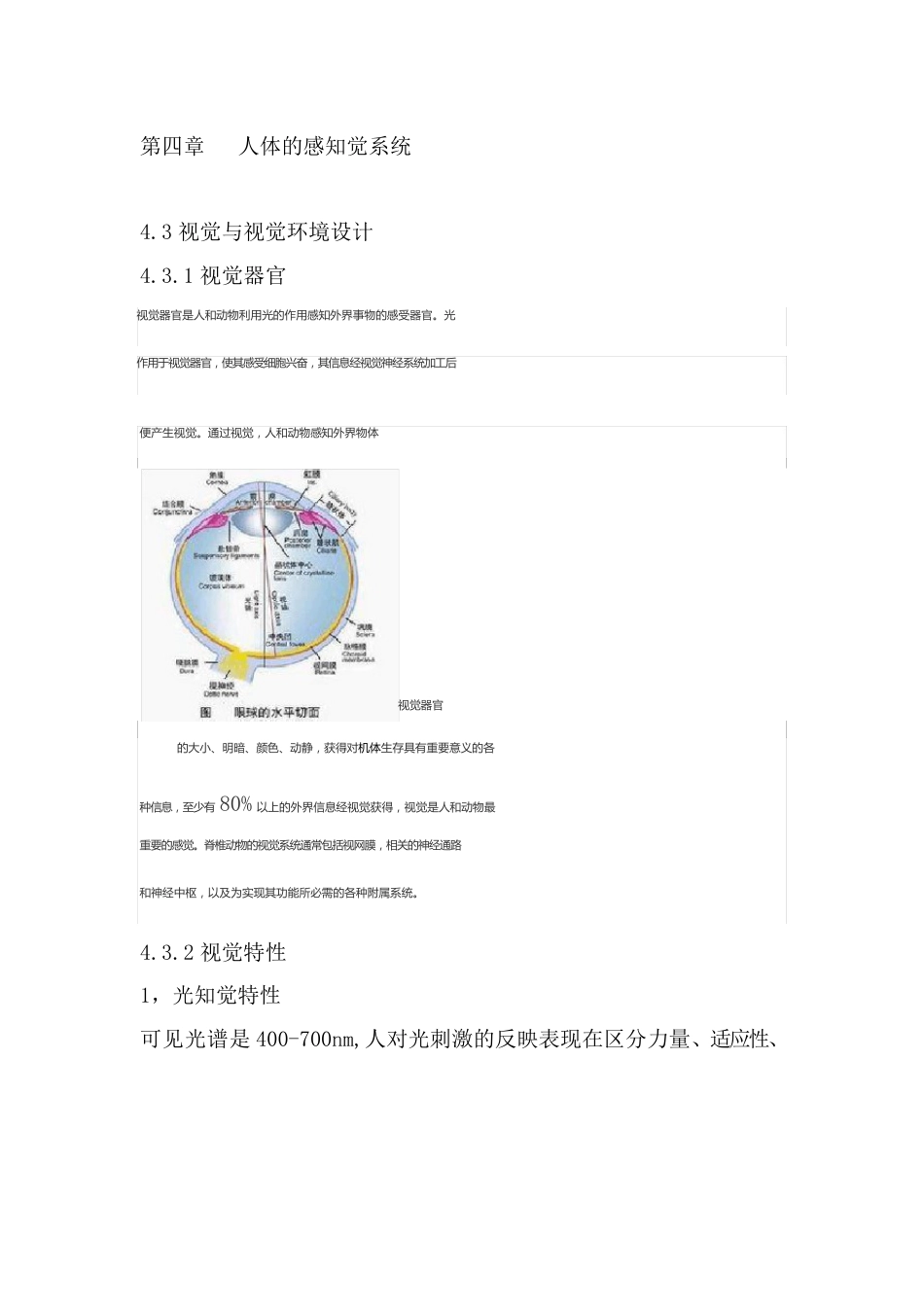 人体工程学教案10视觉和视觉系统设计_第2页