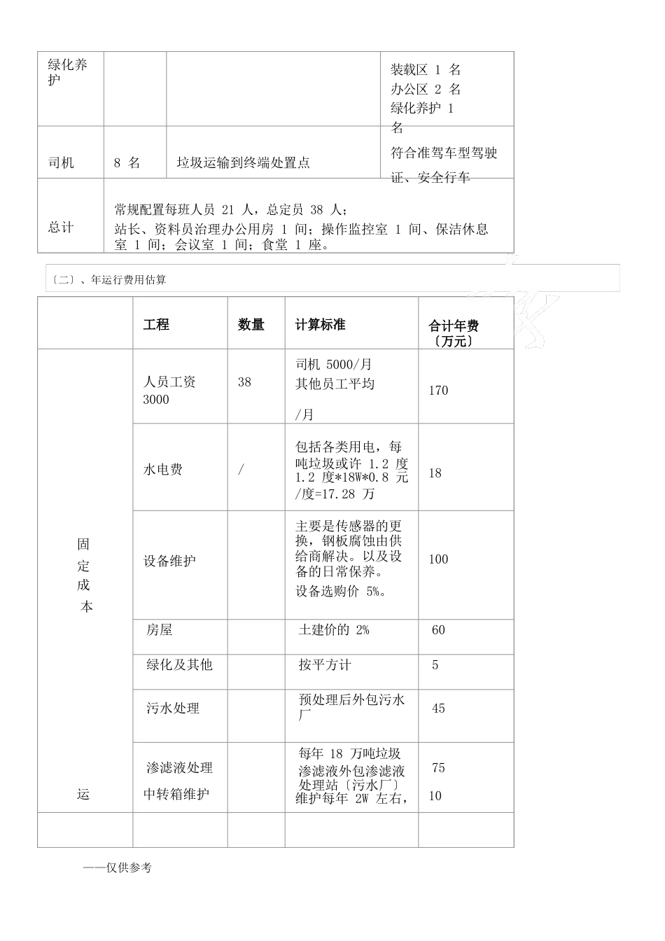 大钱港大型垃圾中转站运营方案_第3页