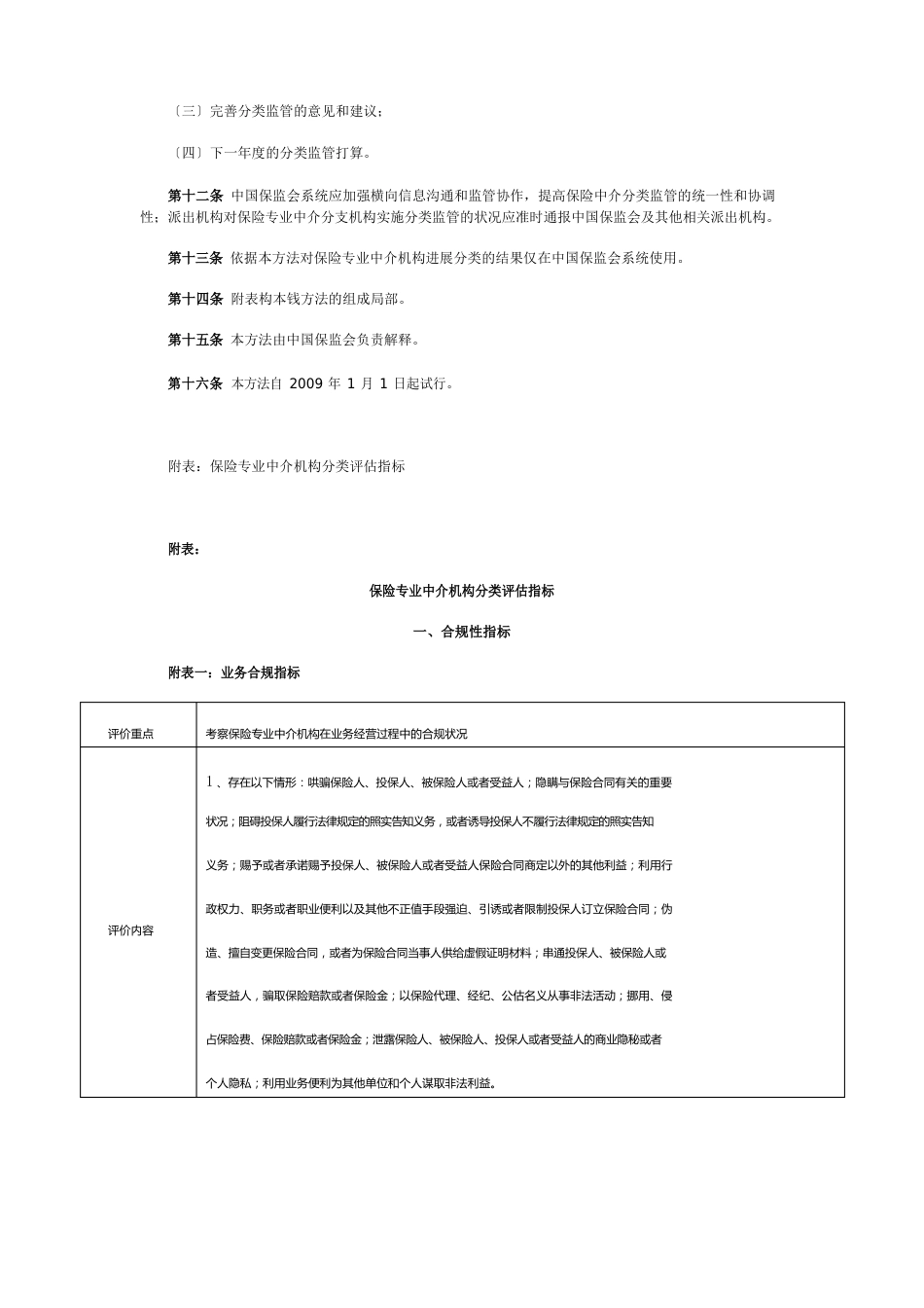 保险专业中介机构分类监管暂行办法_第3页