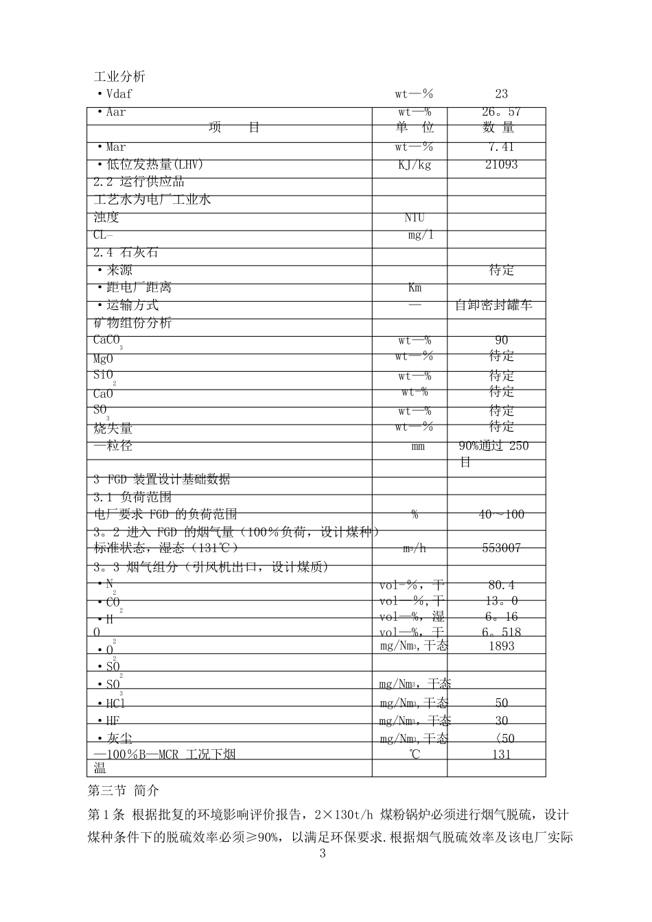 石灰石_石膏法湿法脱硫技术操作规程_第3页