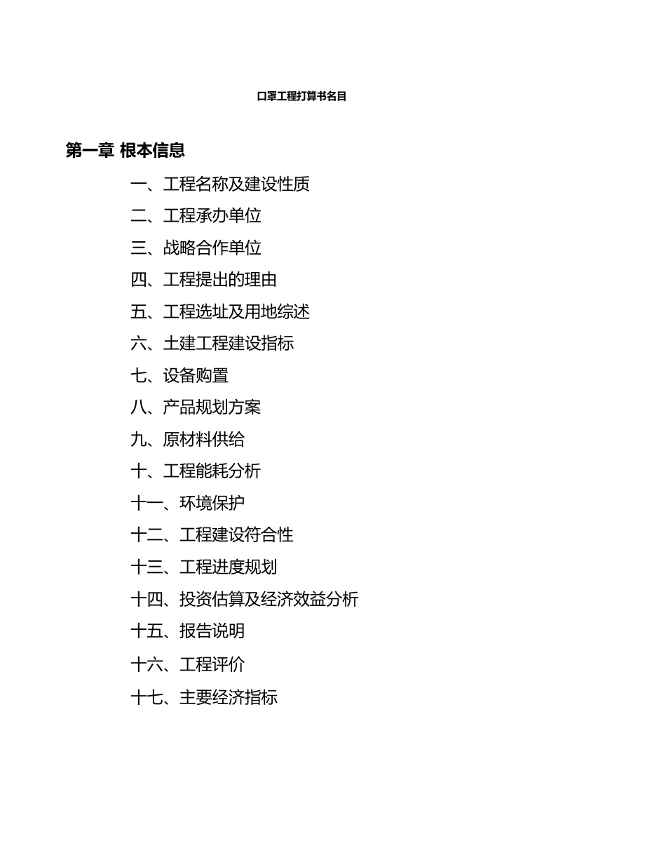 口罩项目计划书_第3页