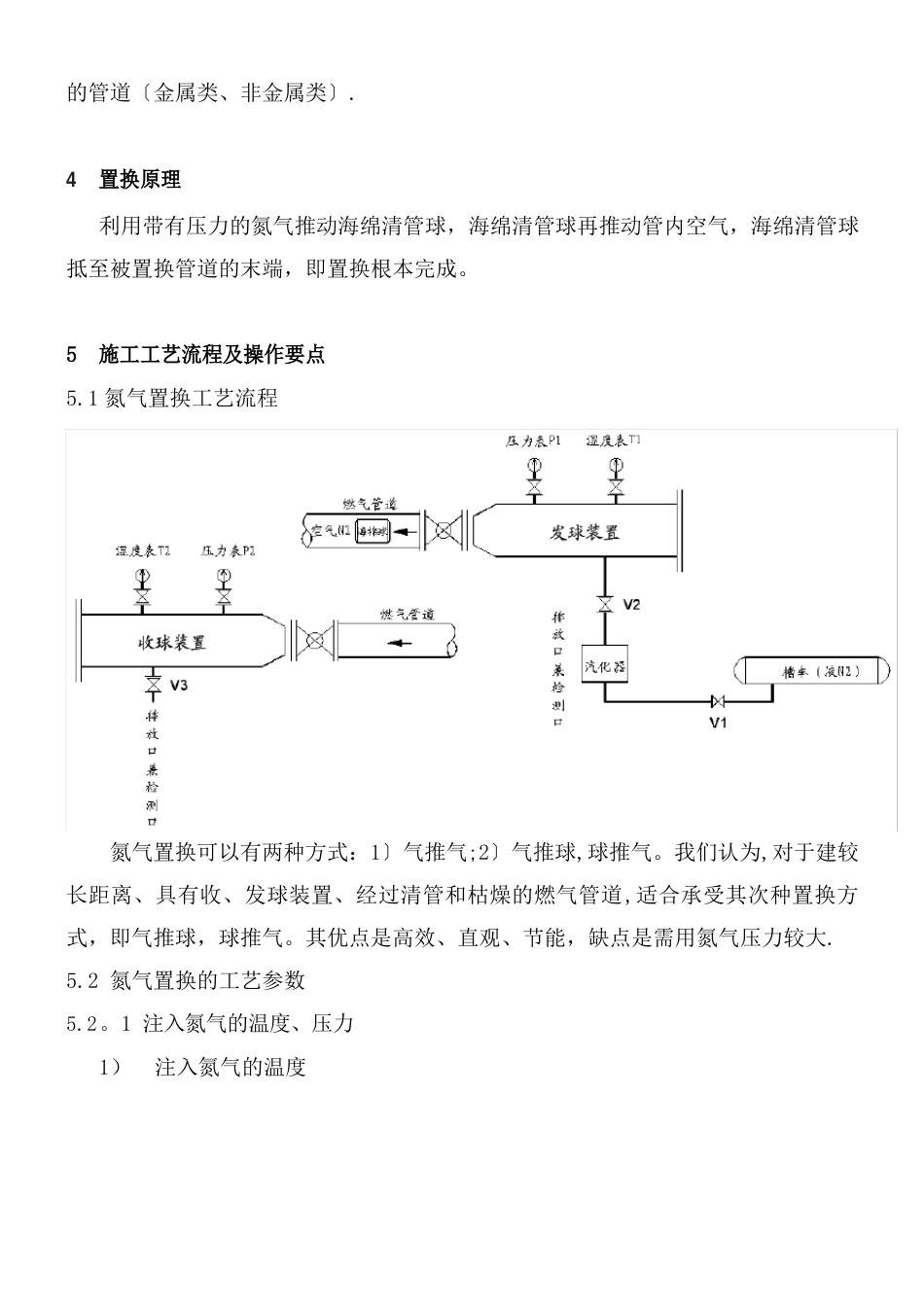 燃气管道氮气置换施工工法_第2页