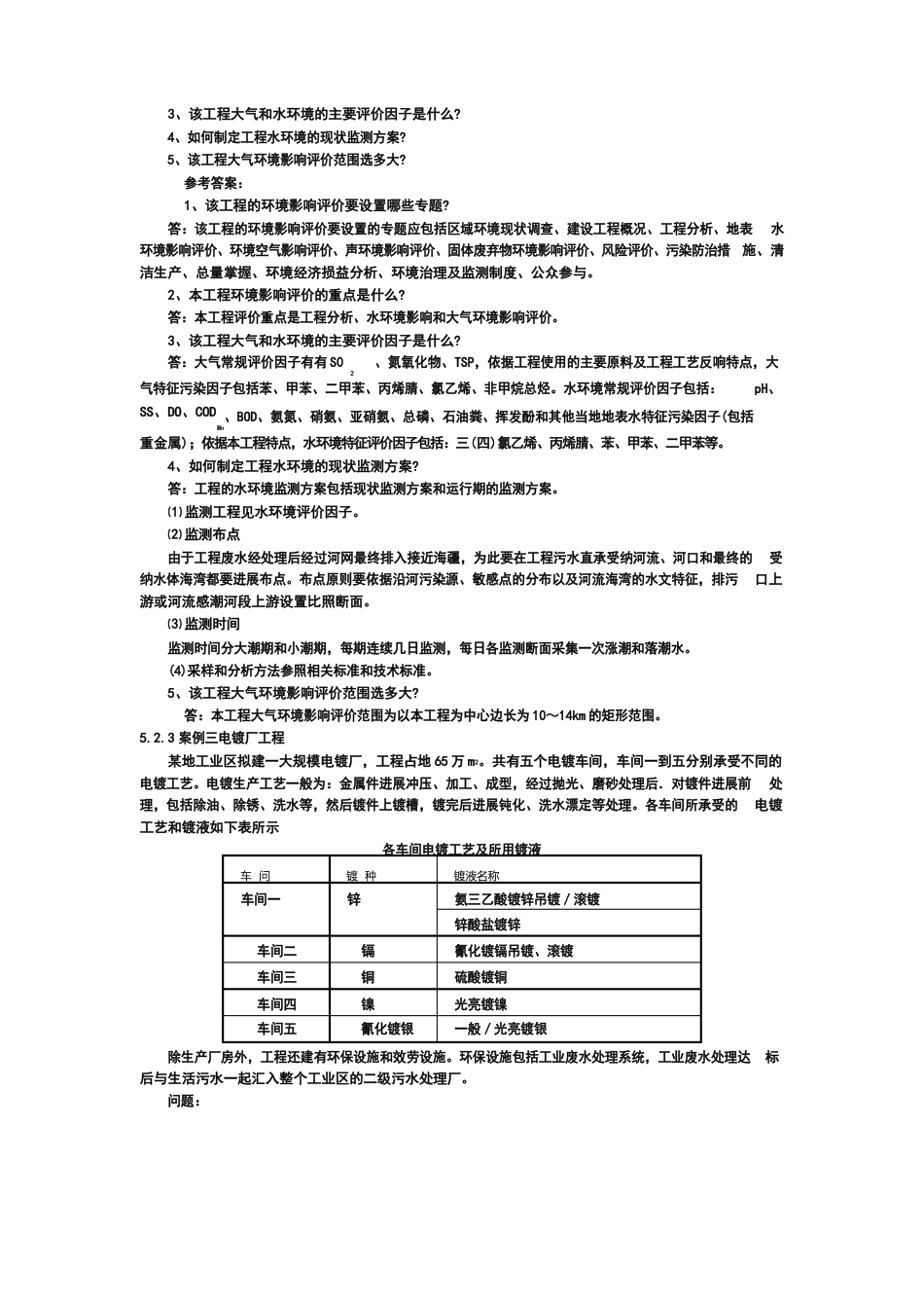 环评工程师案例分析方法：化工_第3页