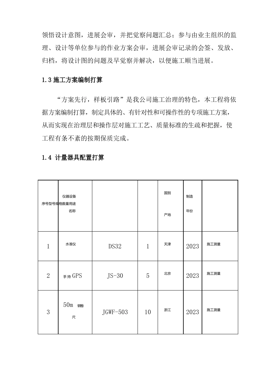 造林工程环境保护管理体系和资源配置计划_第3页