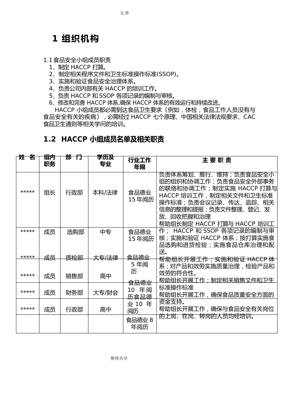 食品配送及仓储企业HACCP计划_第3页