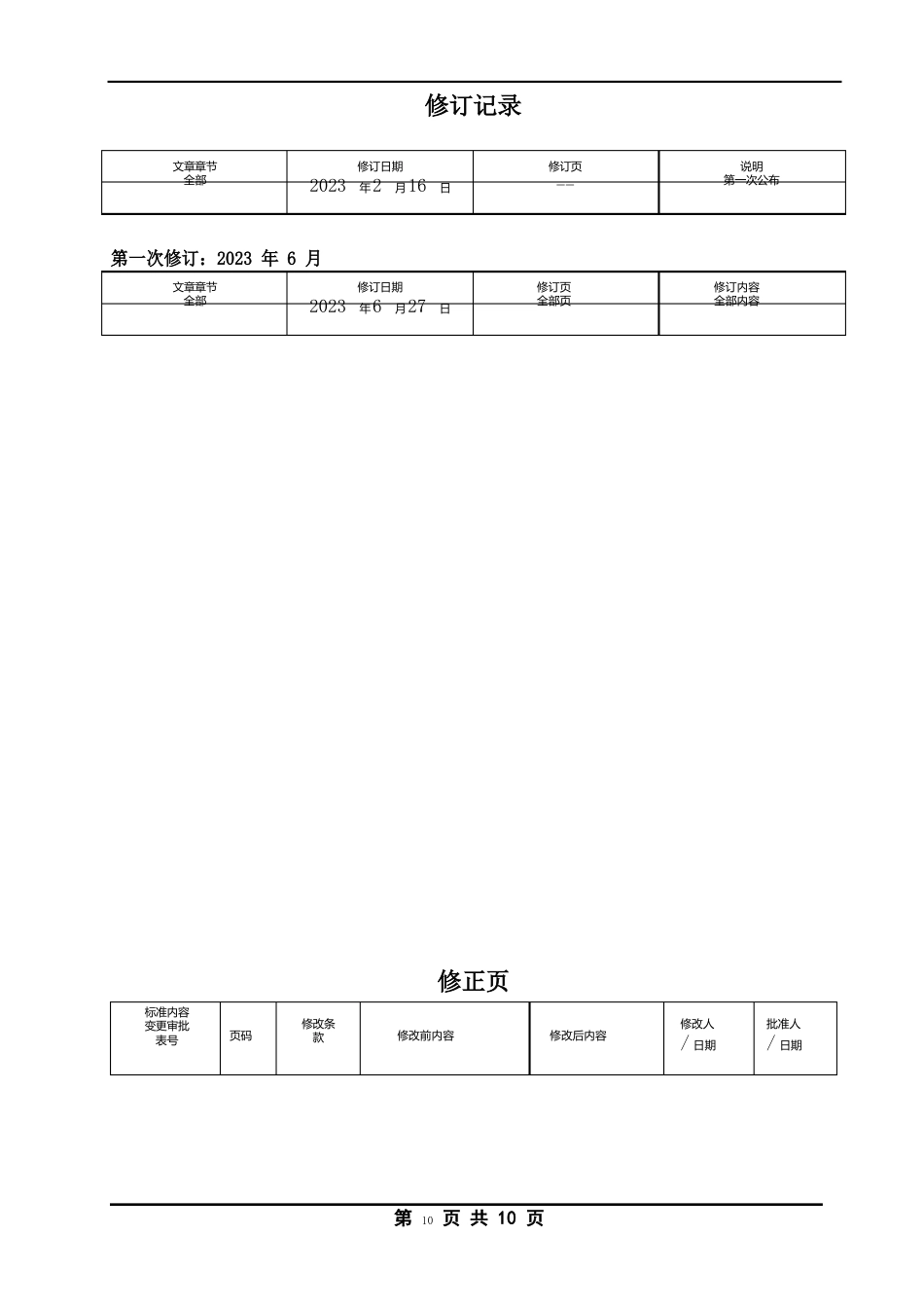 食品安全关键控制点管理制度(啤酒)_第1页