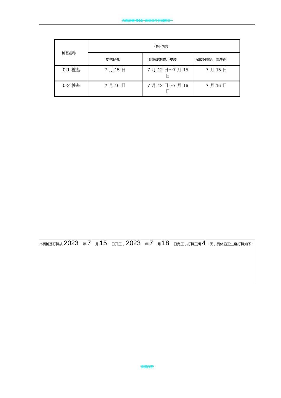 旋挖钻挖孔施工方案_第2页