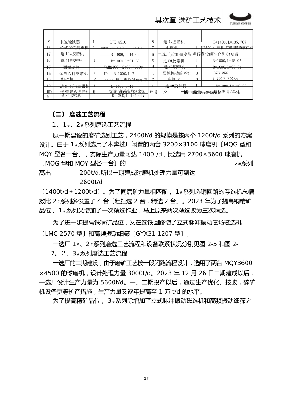 选矿生产工艺流程汇总_第3页