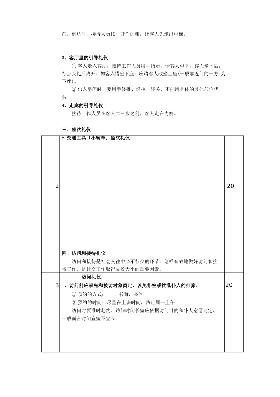 汽车商务社交礼仪(引导、座次、奉茶、拜访)_第3页