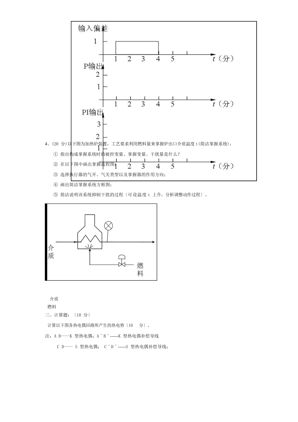 化工仪表试卷_第2页