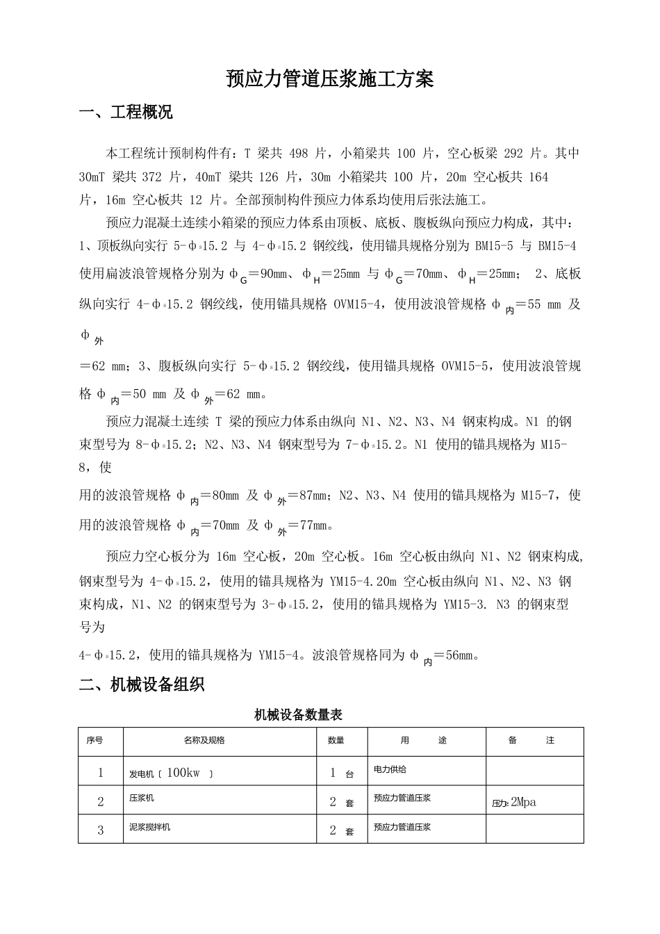 预应力管道压浆施工方案_第1页