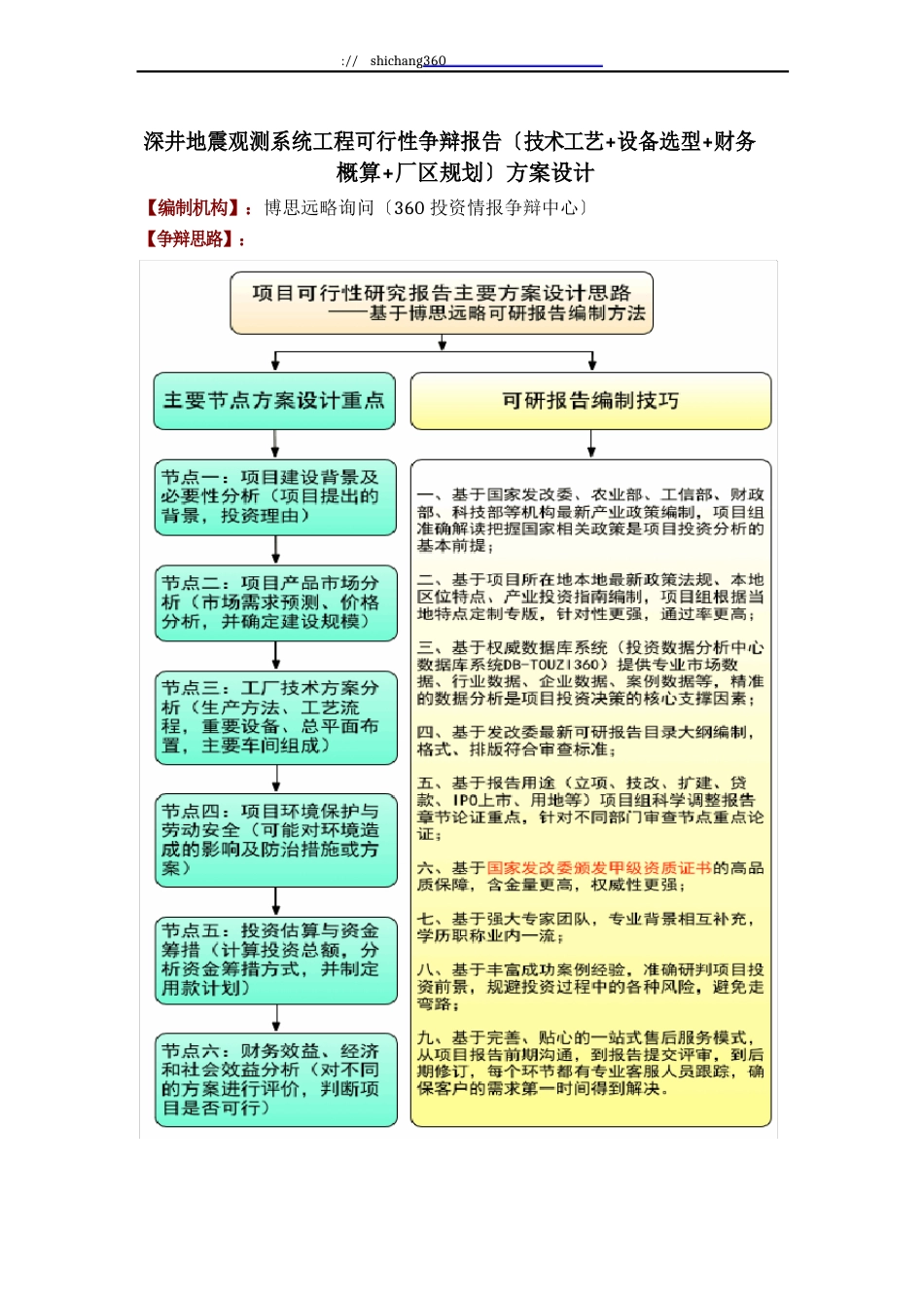 深井地震观测系统项目可行性研究报告(技术工艺+设备选型+财务概算+厂区规划)方案设计_第1页