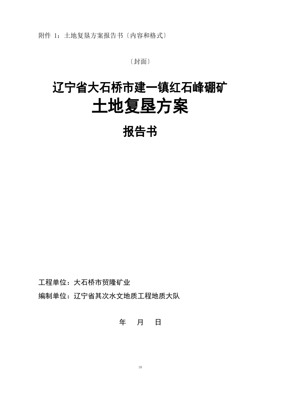 方案格式_第1页