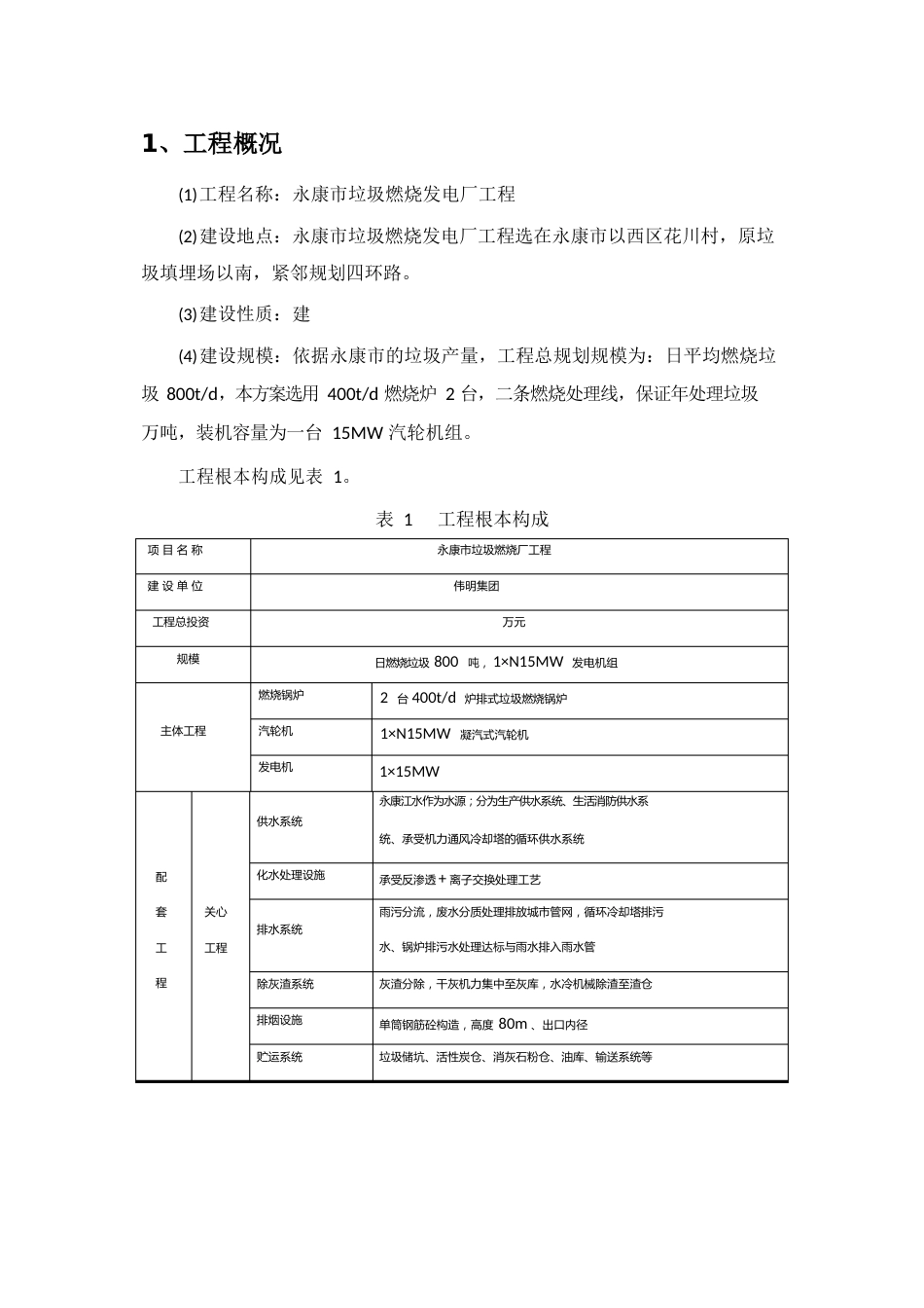 垃圾焚烧发电环境影响评价报告书_第2页