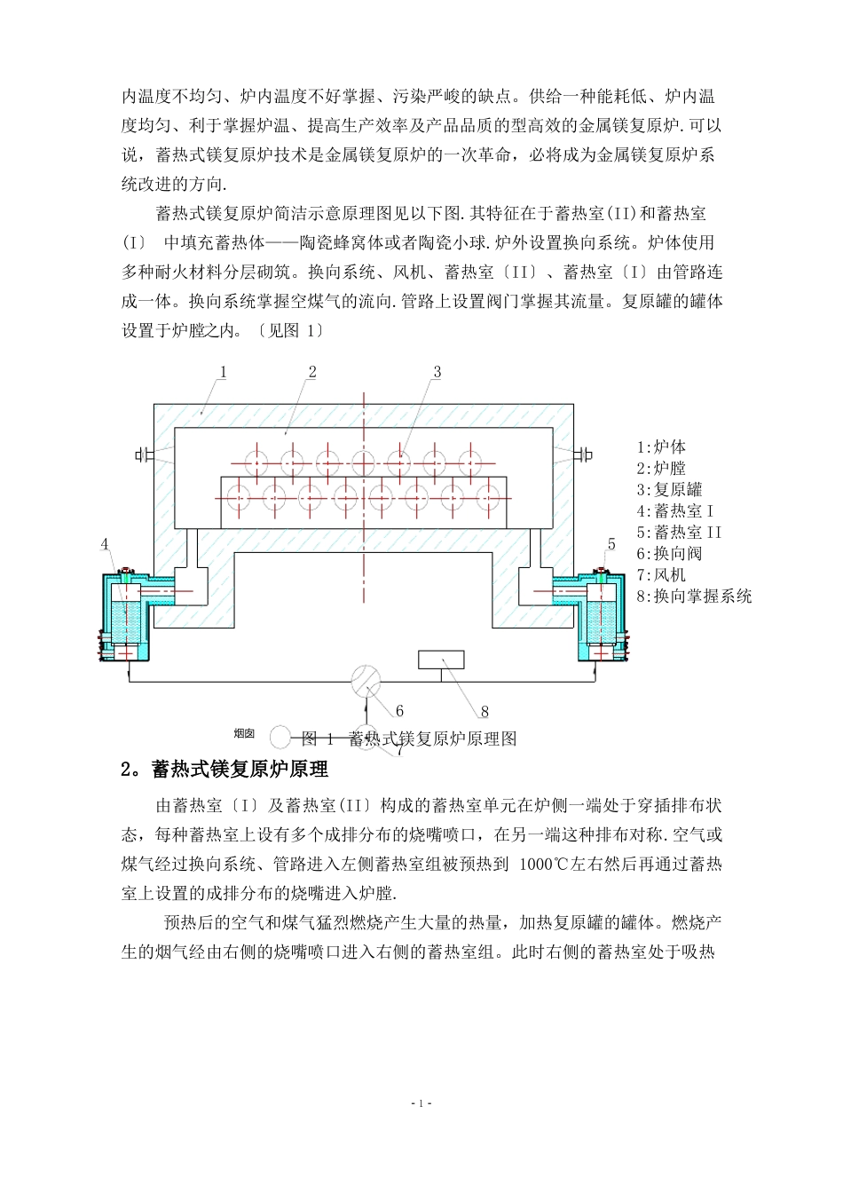 发生炉煤气镁还原炉技术方案_第3页