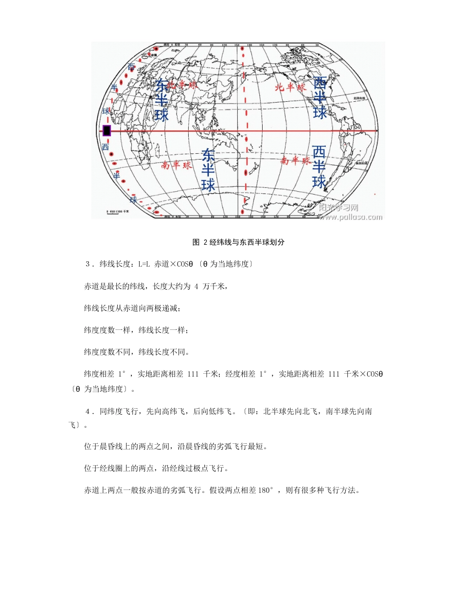 高中地理地球运动知识点归纳_第2页