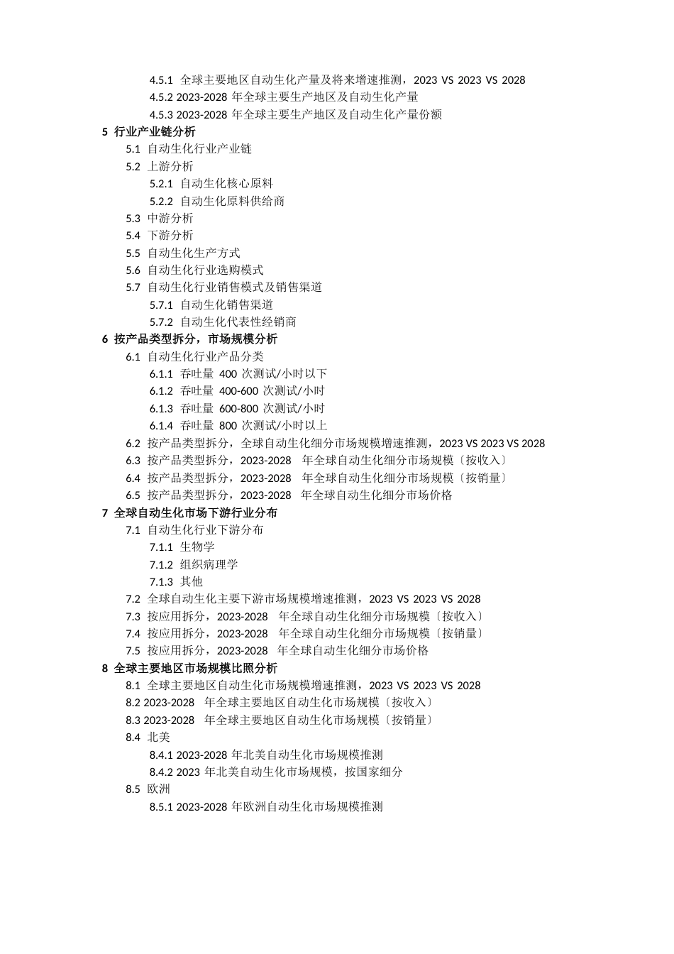 2023年-2028全球自动生化分析仪行业调研及趋势分析报告_第2页