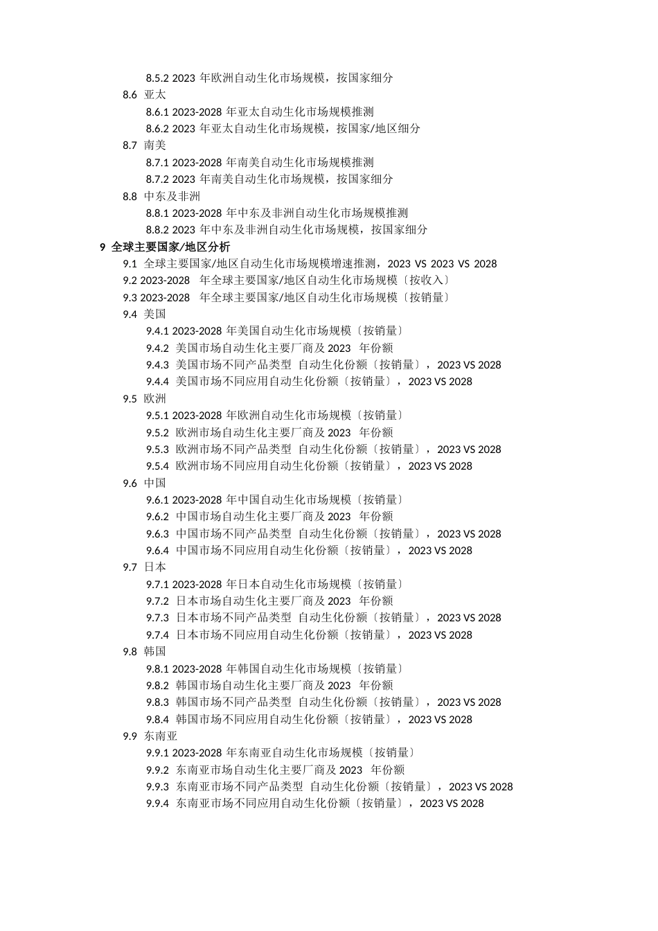 2023年-2028全球自动生化分析仪行业调研及趋势分析报告_第3页