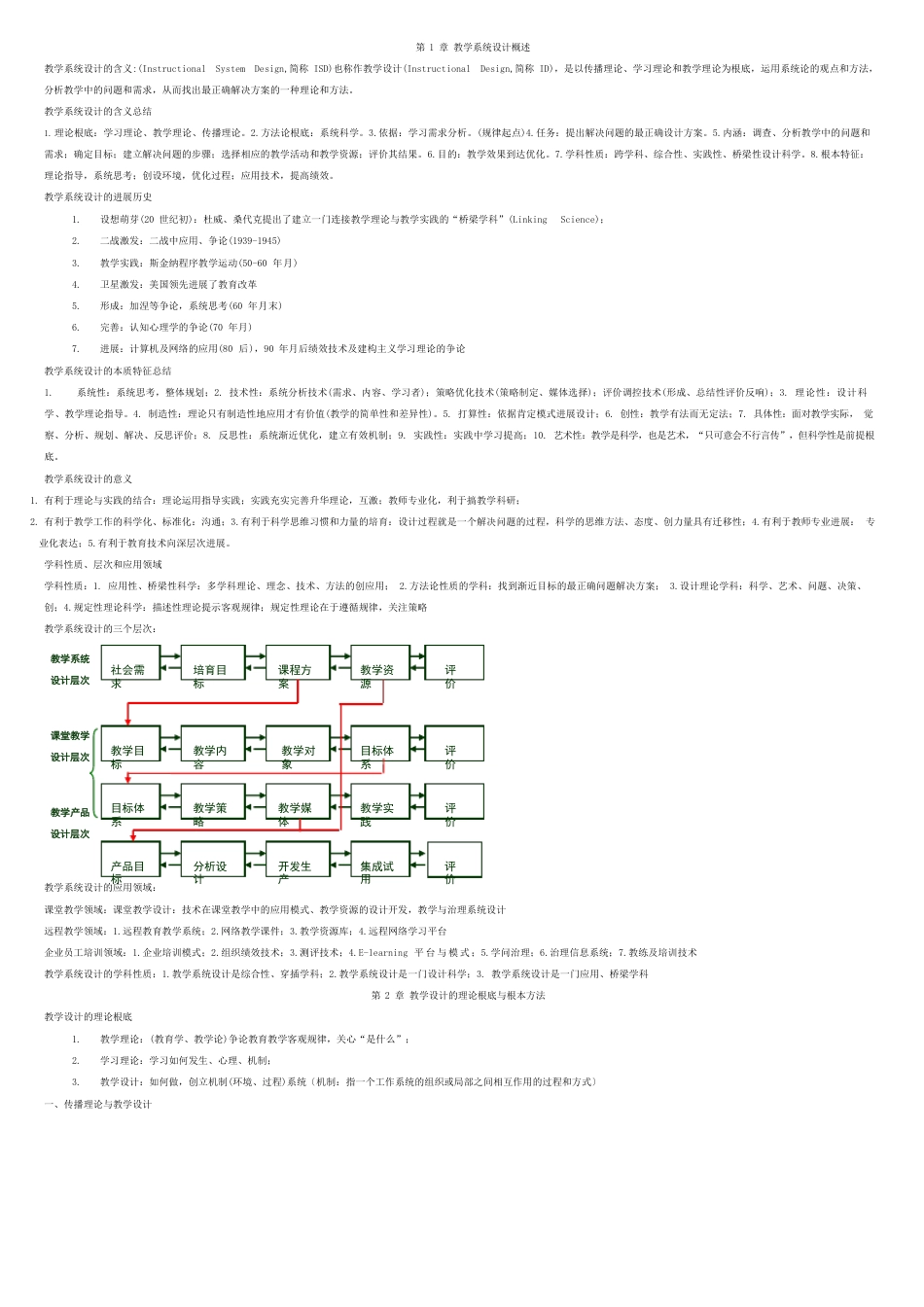 教学系统设计概述_第1页