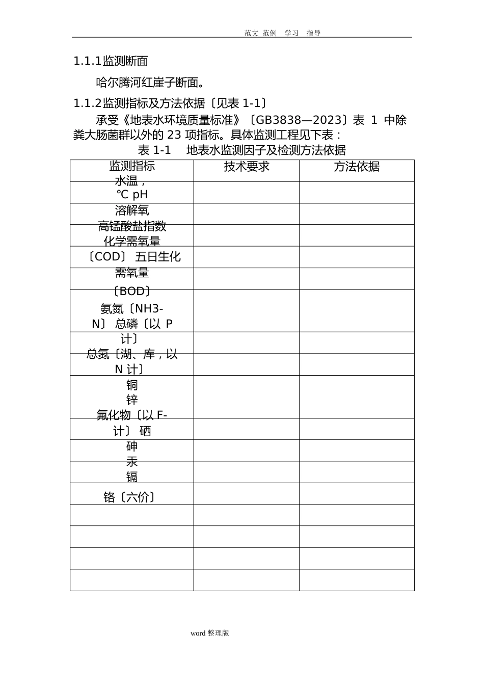 环境监测实施计划方案_第2页