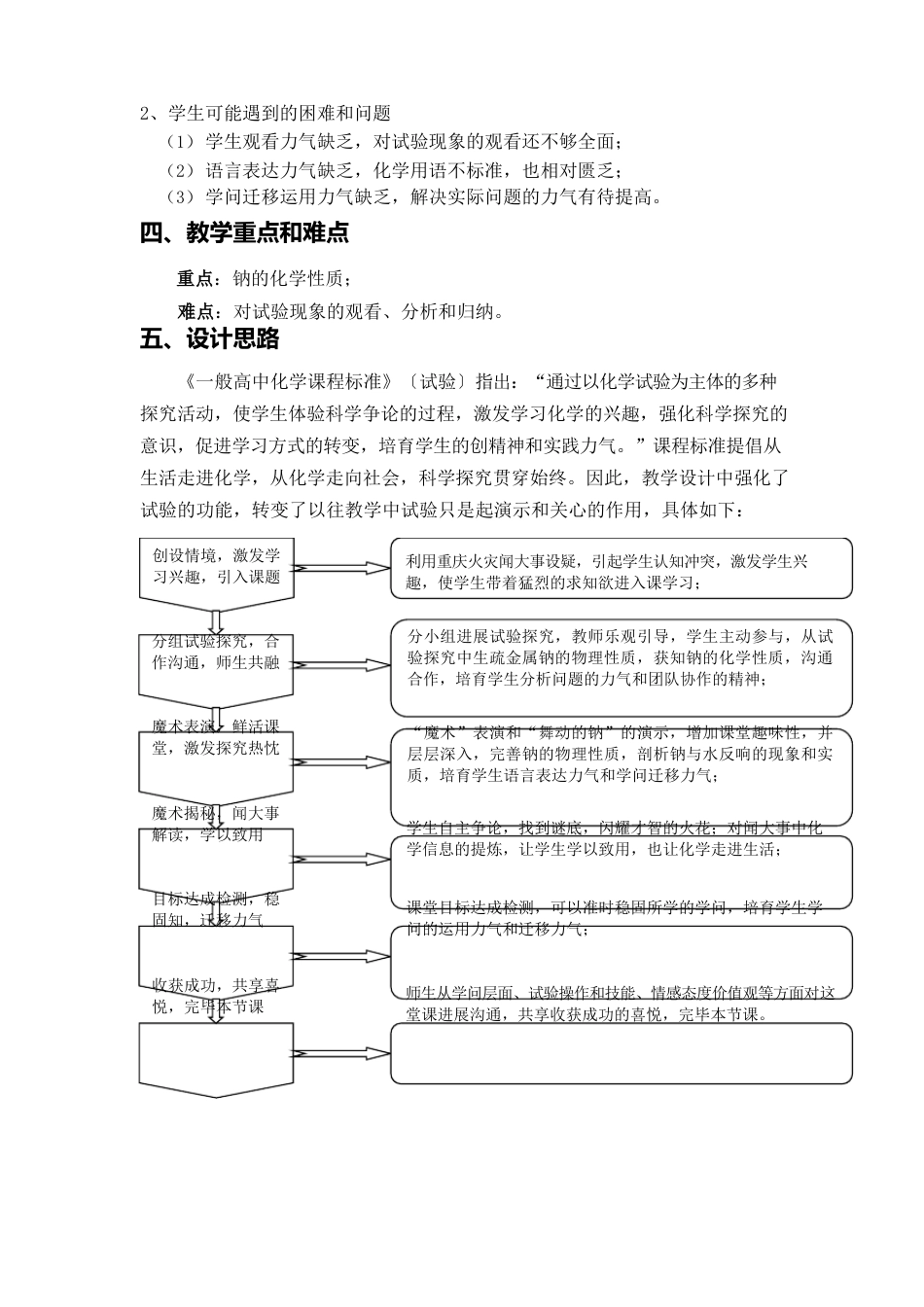 《金属钠》教学设计_第2页