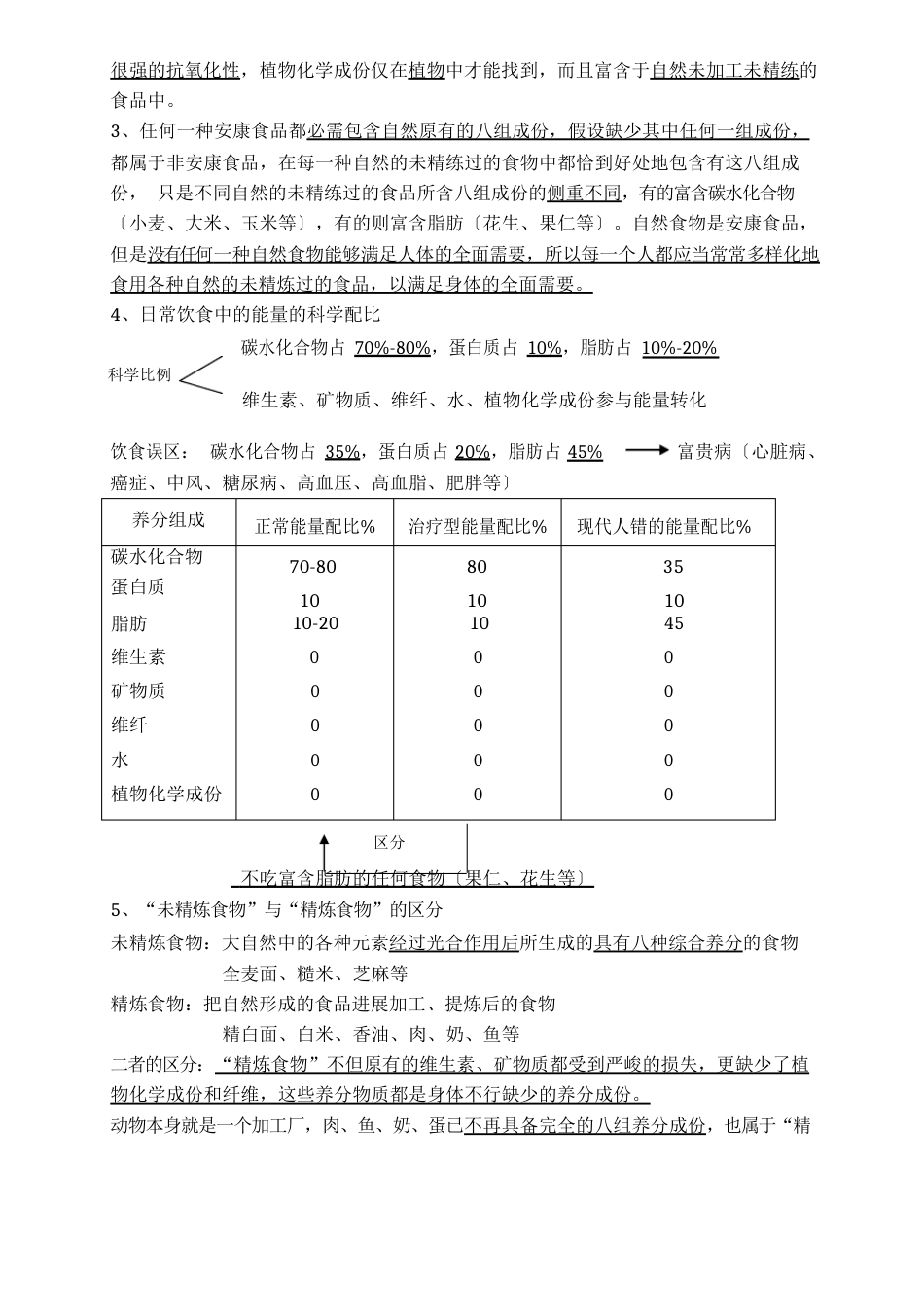 健康八大原则学习手册(营养)_第2页