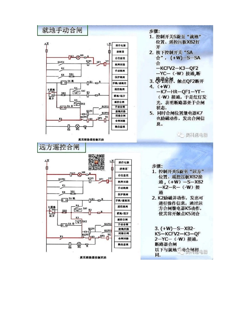 高压断路器控制回路讲解_第2页