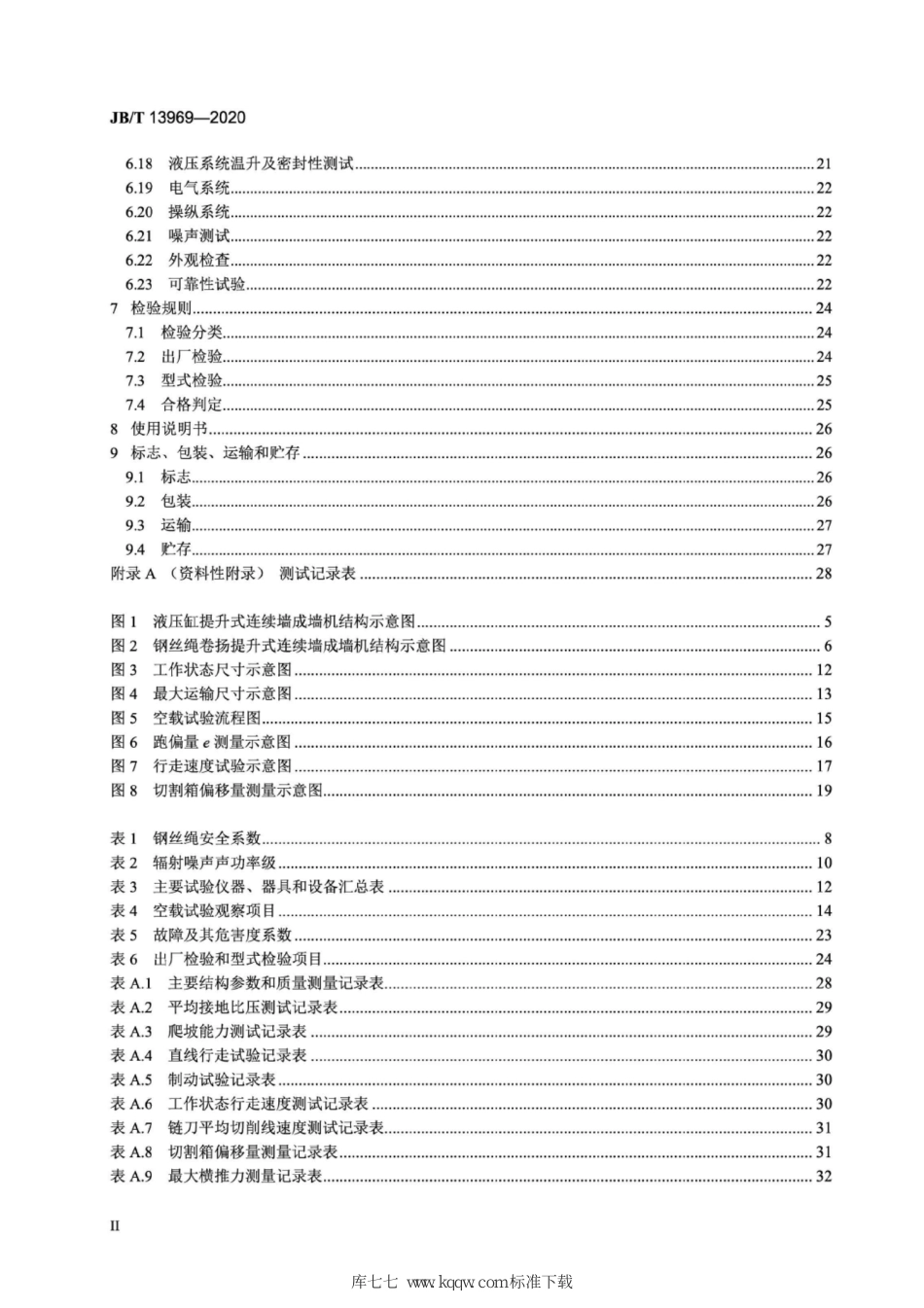 JB∕T 13969-2020 建筑施工机械与设备 链刀式地下连续墙成墙机_第3页