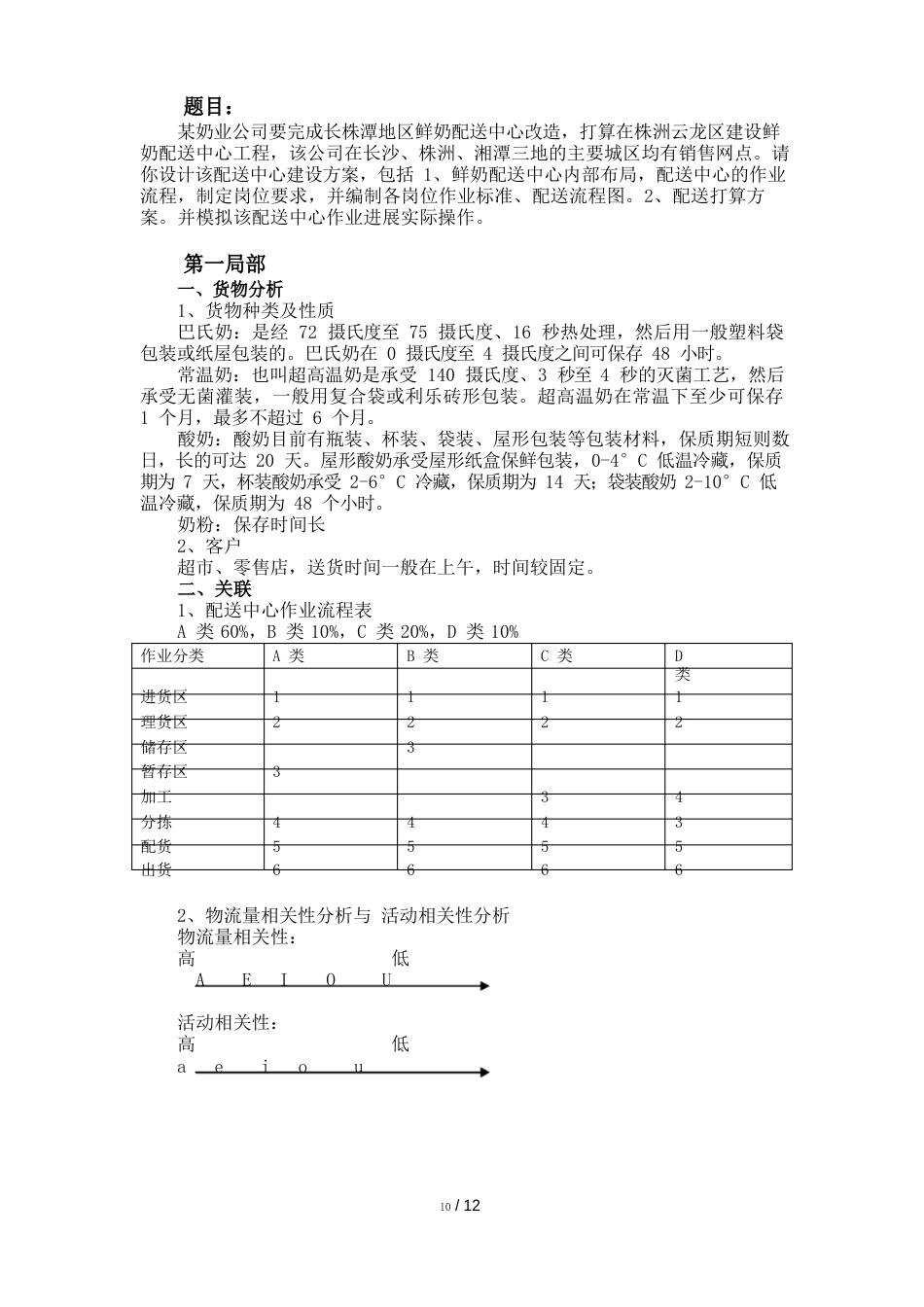 通过型配送中心配送方案_第1页