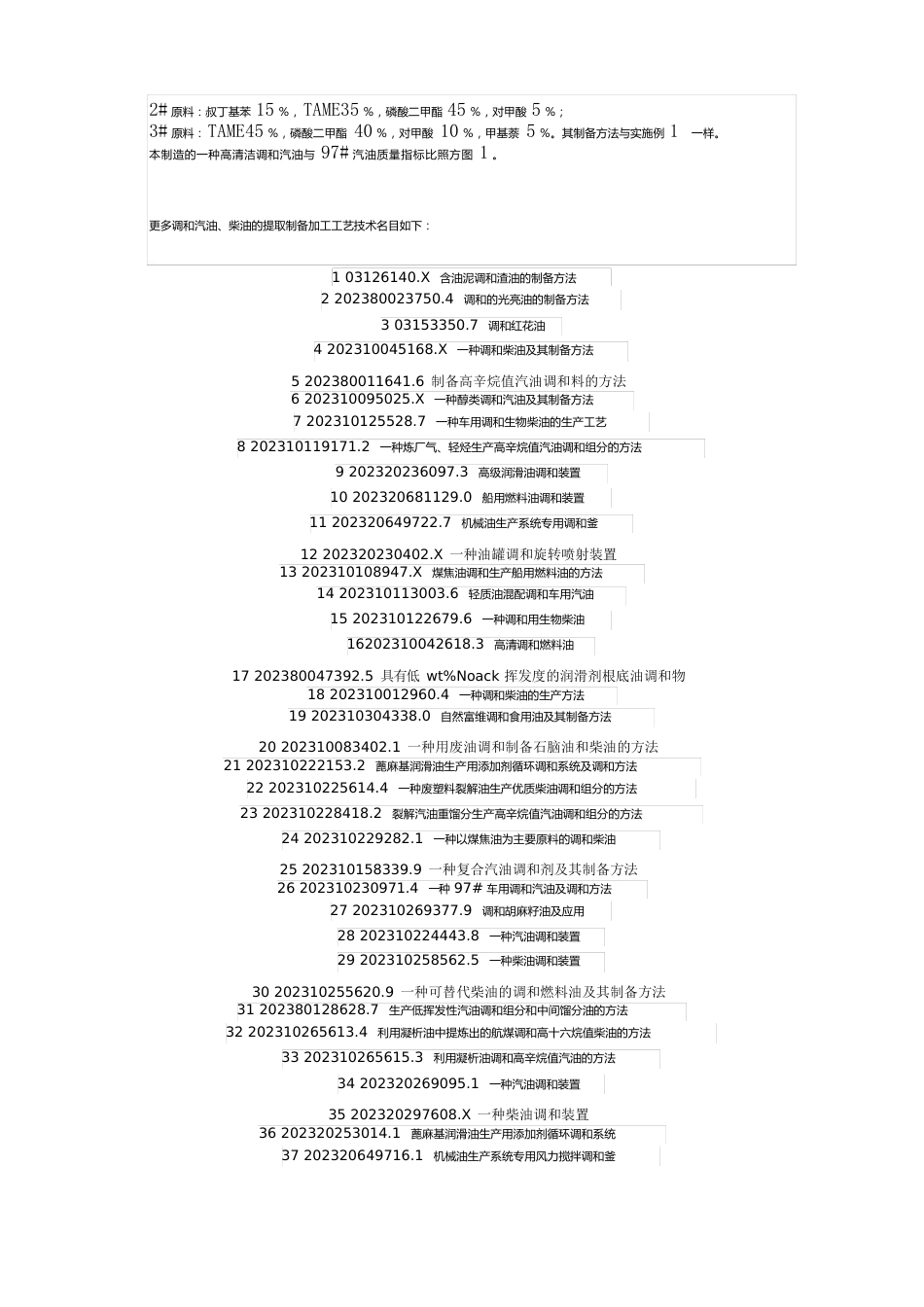 调和汽油、柴油制作加工技术及配方_第3页