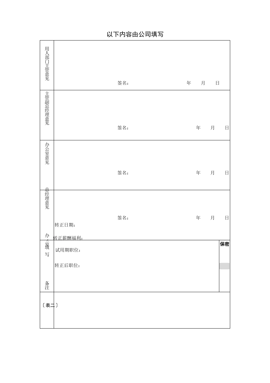 员工试用期考核评估表_第2页