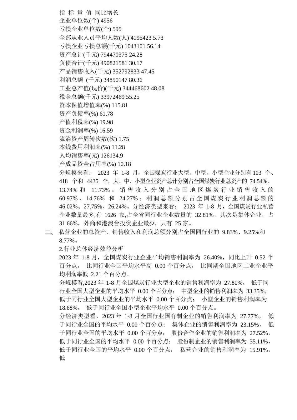 煤炭行业分析报告_第2页