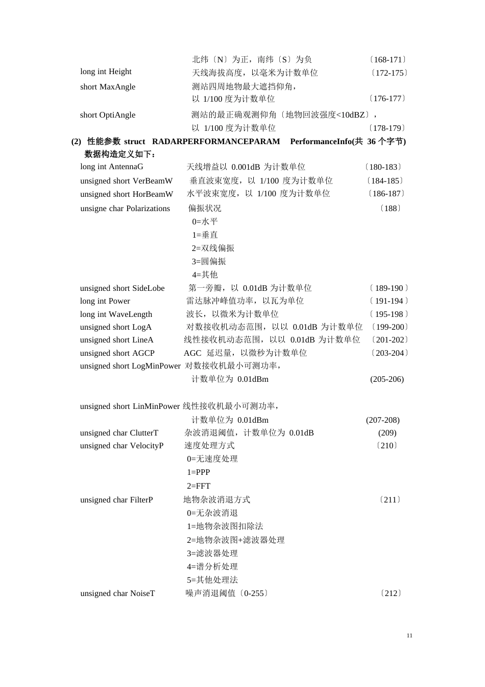 多普列天气雷达数据存储数据格式_第2页