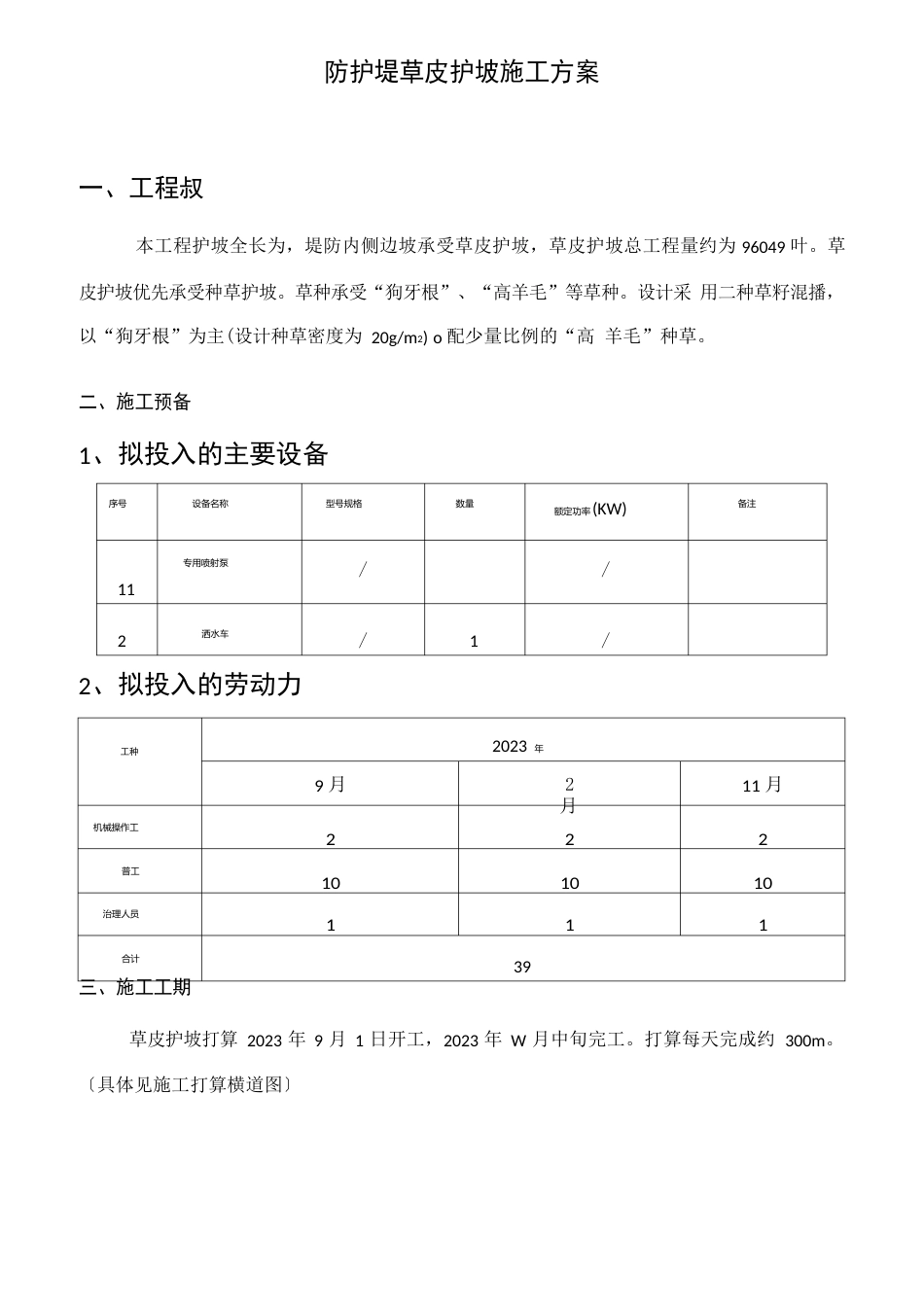 草皮护坡施工方案_第3页