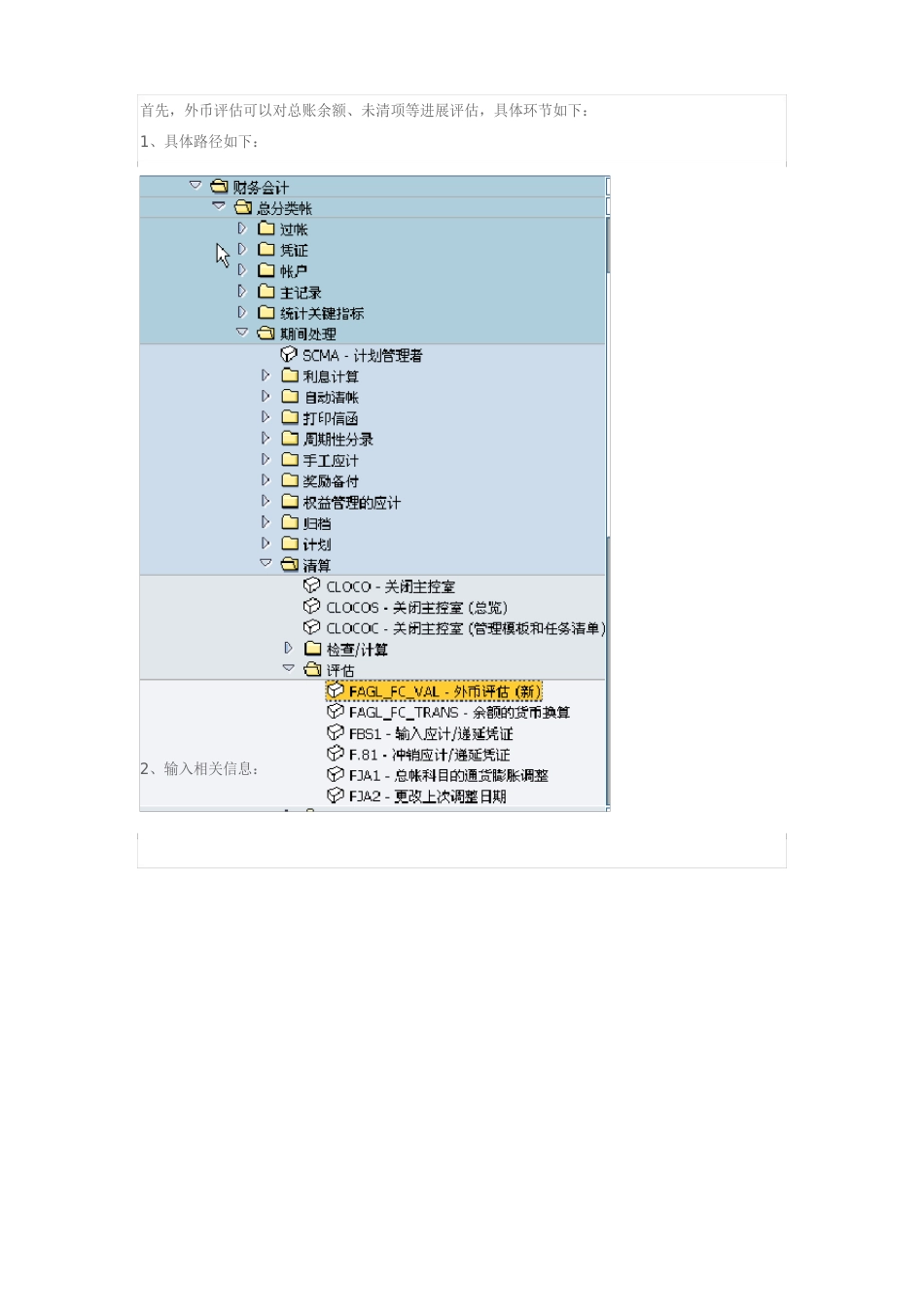 SAP外币评估操作_第3页