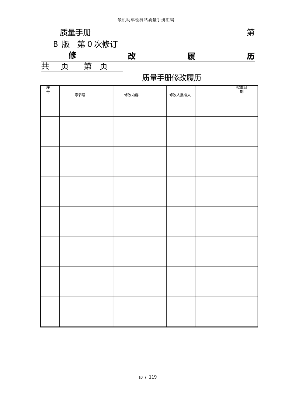 机动车检测站质量手册汇编_第2页