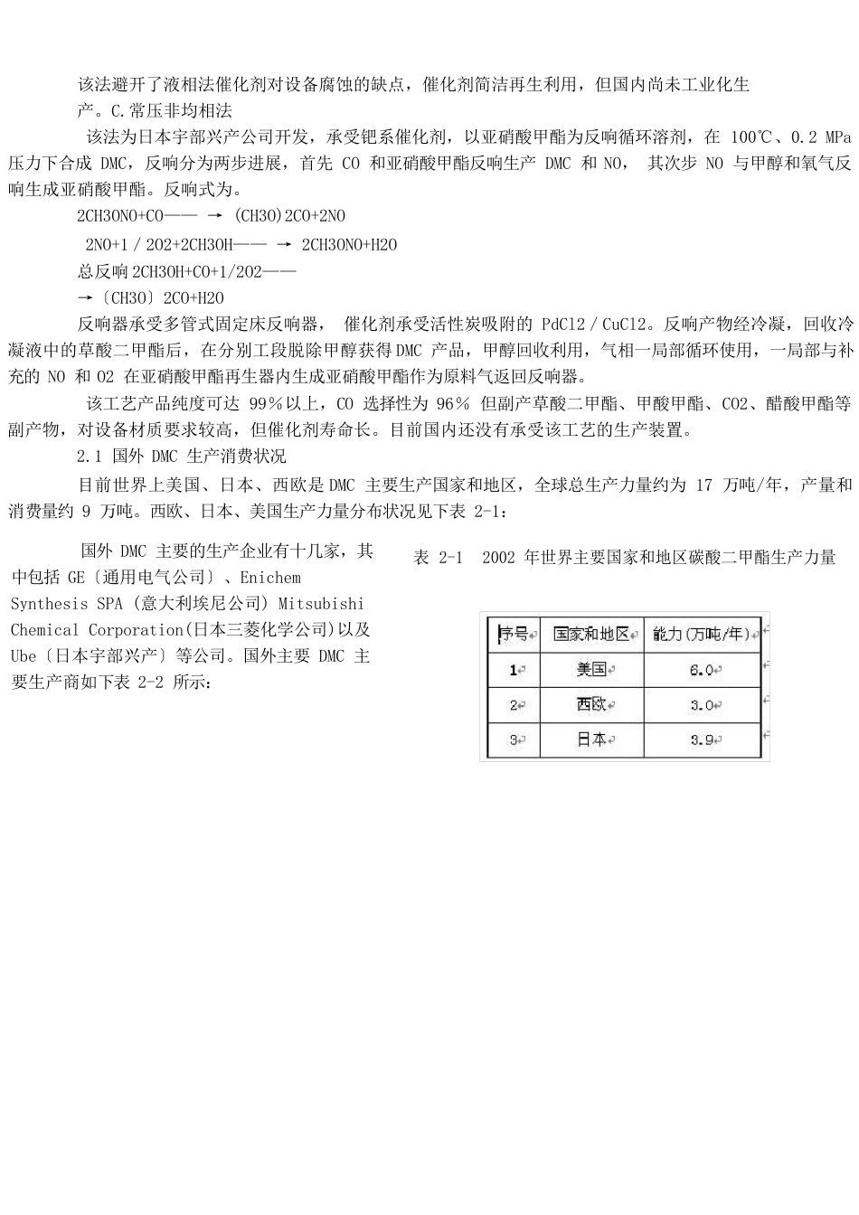 碳酸二甲酯生产工艺及市场需求_第3页