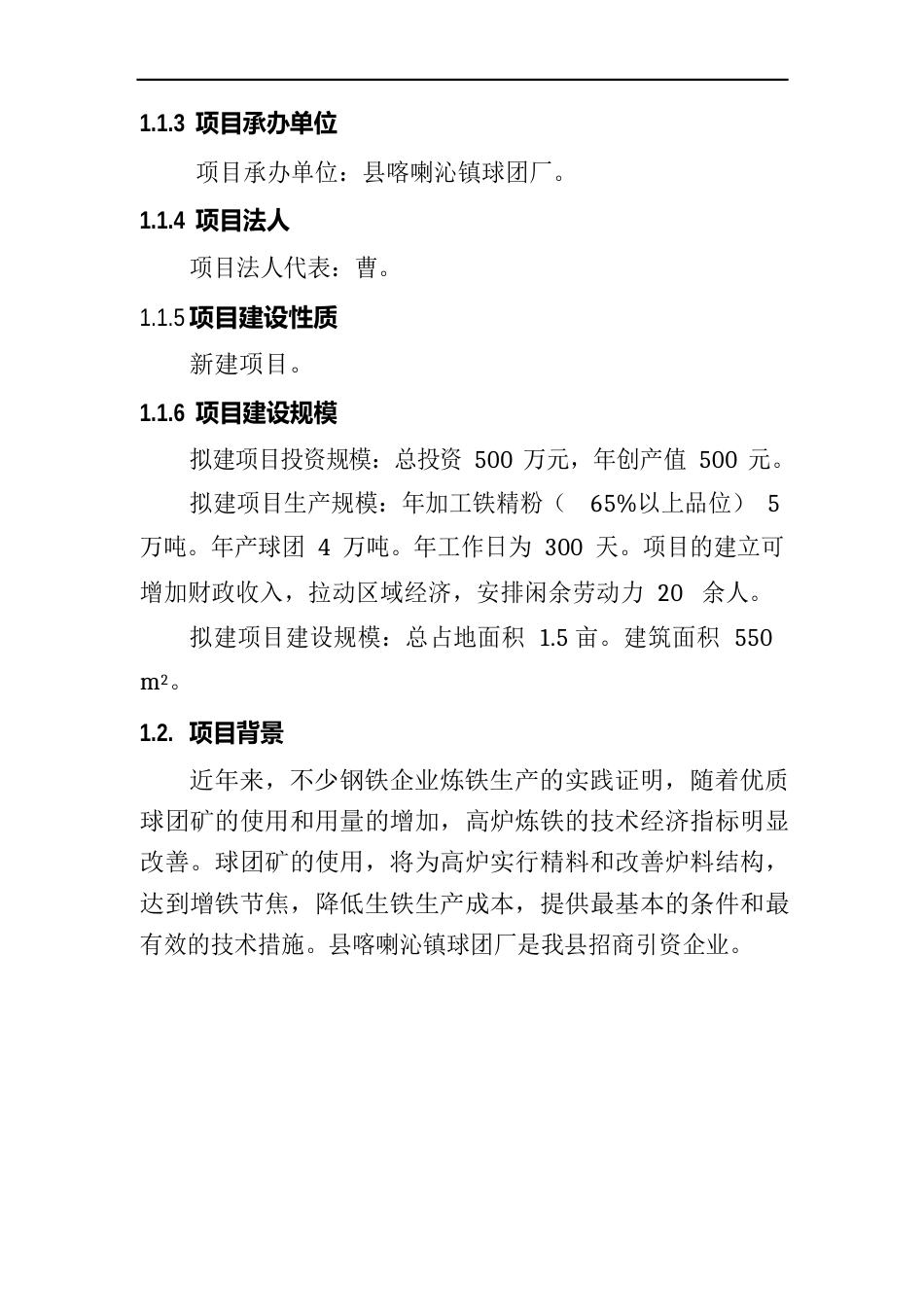 球团厂建设项目可行性研究报告_第2页
