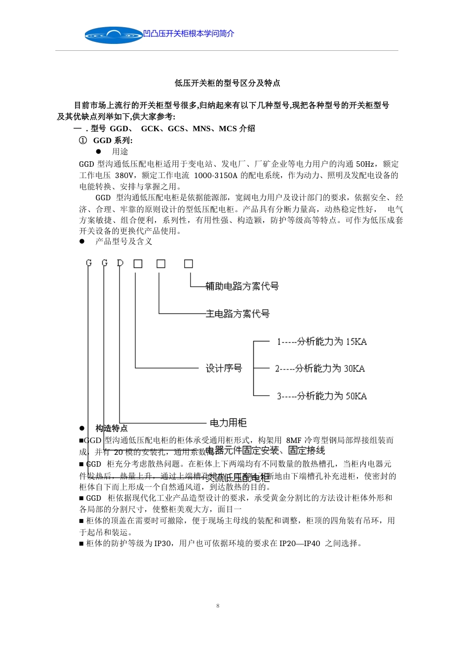 高低压开关柜的型号_第1页