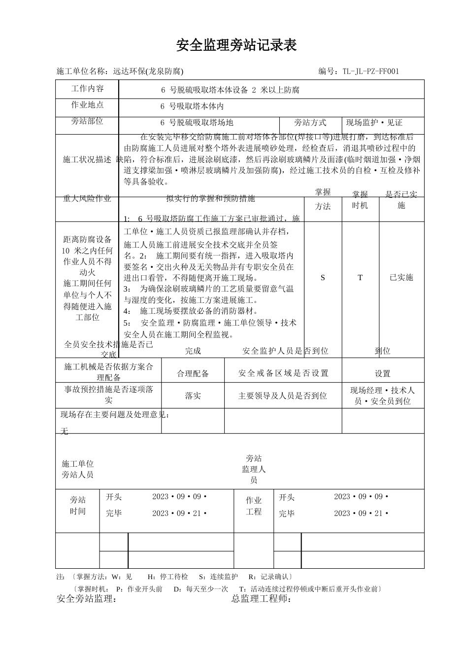 蒙东监理旁站记录_第1页