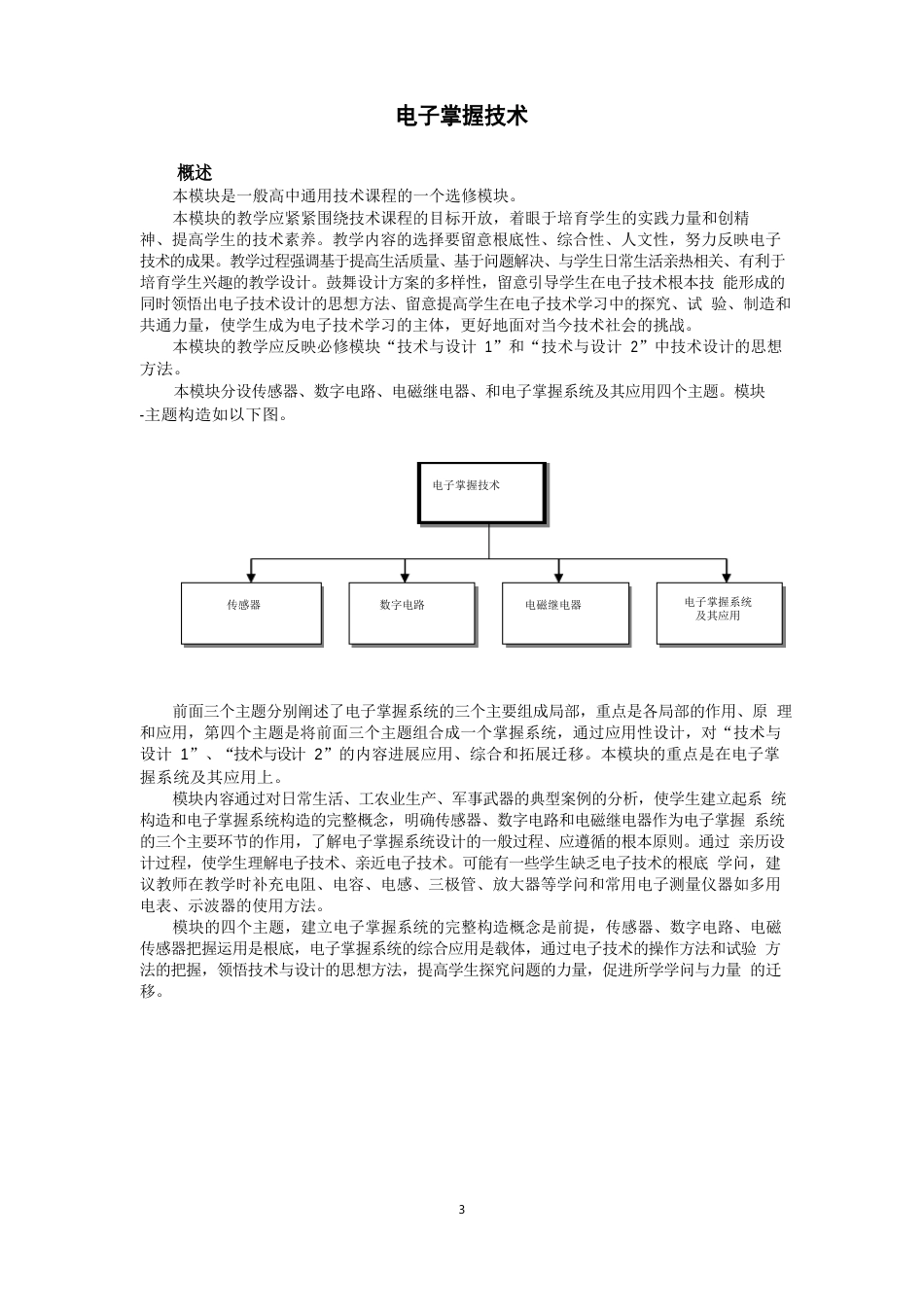 电子控制技术(通用技术选修一)_第1页