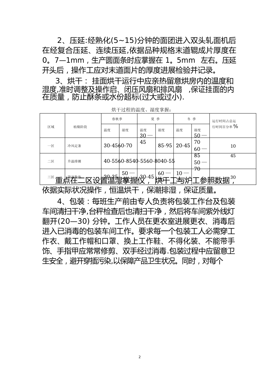 挂面作业指导书_第2页