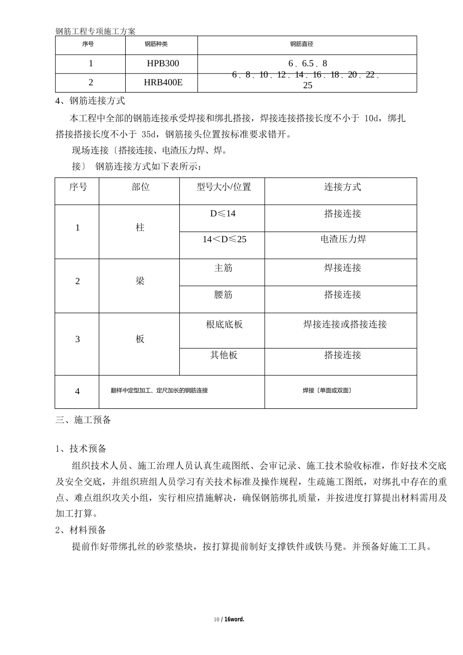 钢筋工程专项施工方案_第2页