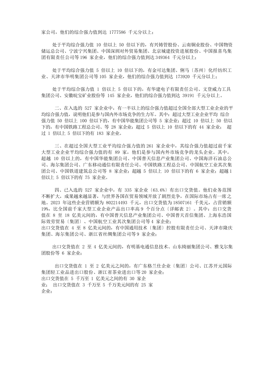 中国最具竞争力的大企业集团调查研究报告_第2页