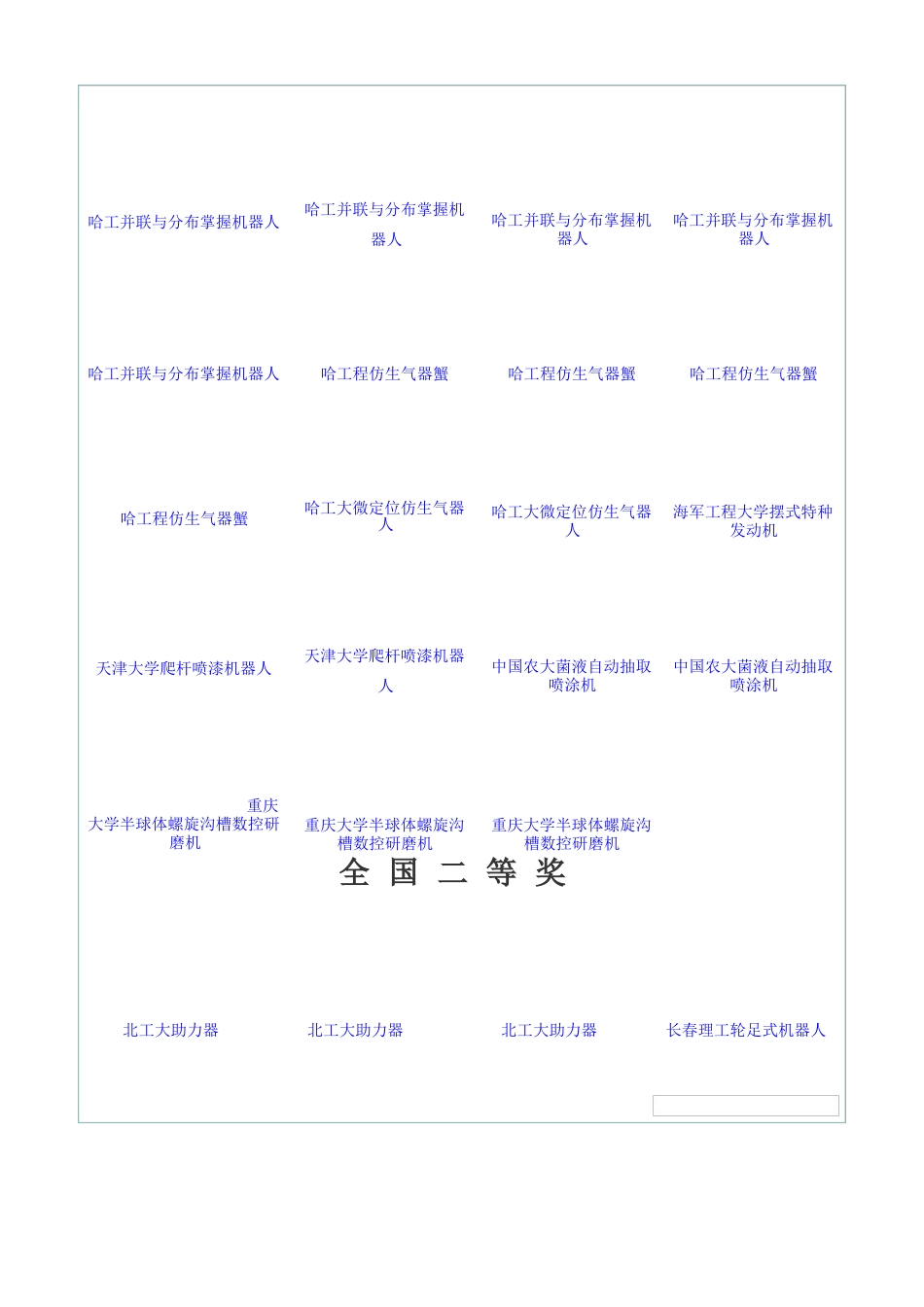 可编辑国大学生机械创新设计大赛参赛作品精心整理._第2页