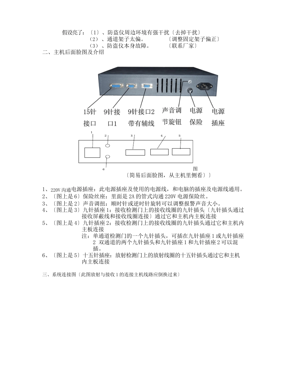 云兴牌图书防盗仪安装使用指南_第2页