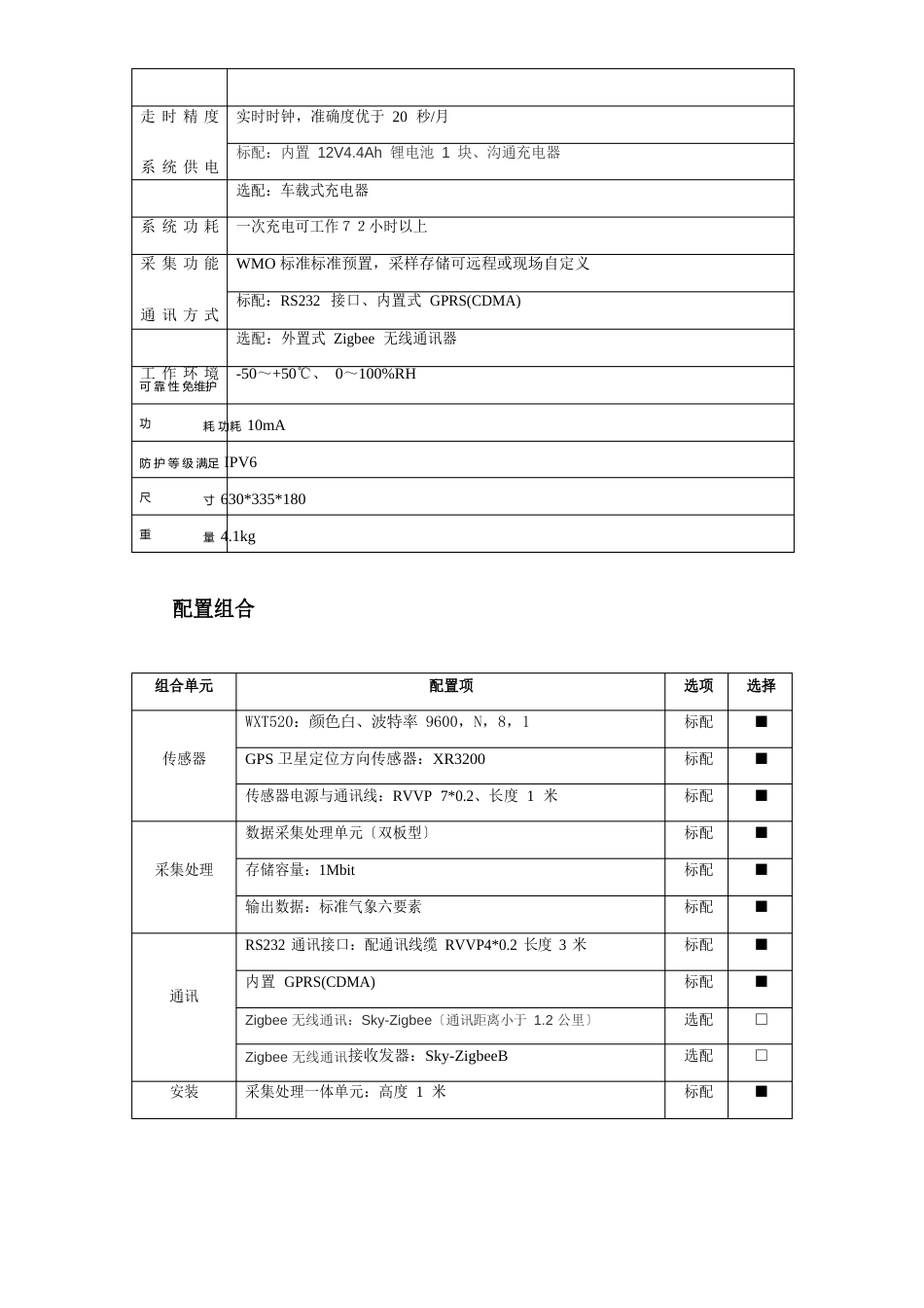 便携式自动气象站用户使用手册_第3页