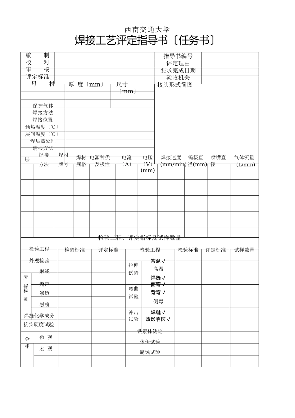 国标和ASME焊接工艺评定报告和焊接工艺指导书_第3页